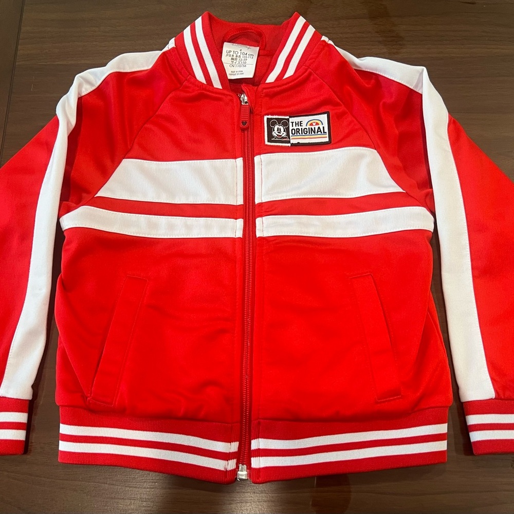 Disney Red and White Mickey Mouse Jacket
